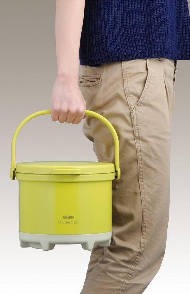 THERMOS - サーモス 真空保温調理器 シャトルシェフ（オリーブ） Amazon｜サーモス 真空保温調理器 シャトルシェフ 6.0L ブラック